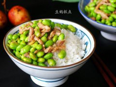 毛豆炒肉做法(毛豆炒肉丝的做法)