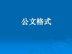 决定的格式(公文格式15种文体及范文)